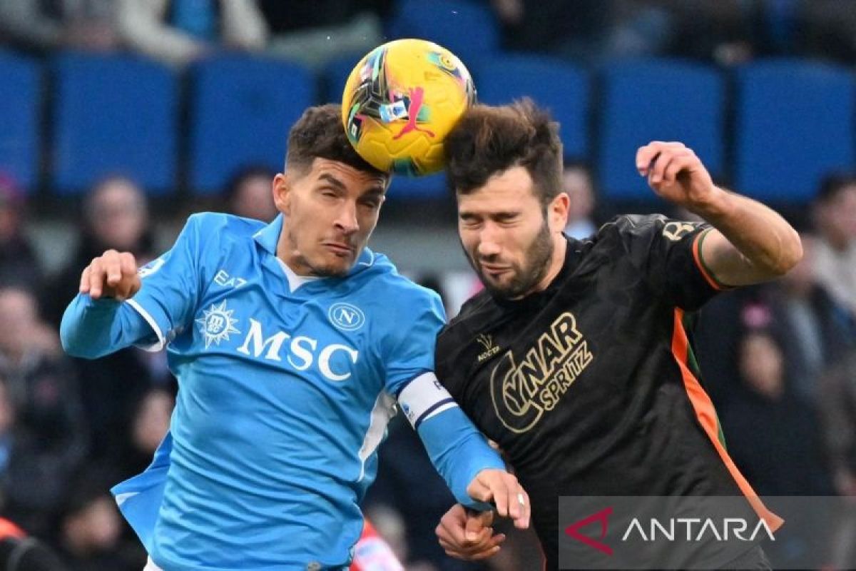 Hasil Liga Italia: Napoli Ditahan Imbang 3-3 AS Roma