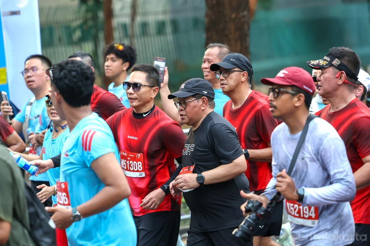 Ikut Lari 10K, Pramono Sebut Jakarta Running Festival Jadi Role Model Ajang Lari di Indonesia