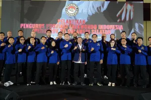 Ketum PBTI Jenderal TNI Richard Tampubolon Lantik Ketua Pengprov Taekwondo Indonesia Sulawesi Selatan Periode 2026–2030.