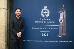 Lionel Messi Terima Penghargaan "Princesa de Asturias 2026"