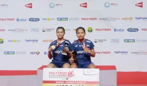 Selamatkan Wajah Tuan Rumah, Isyana/Rinjani Juara Ganda Putri Indonesia Masters