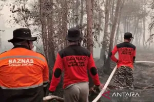 Baznas Kerahkan Tim Tanggap Bencana Bantu Tangani Karhutla di Kalimantan