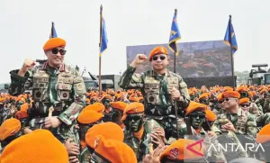 Korpasgat Angkat Lima Pejabat TNI-Polri Jadi Warga Kehormatan