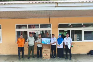 BPJS Kesehatan Bagikan 10 Ribu Masker untuk Masyarakat Bukittinggi.