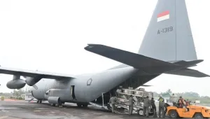 Hujan Buatan Turun di 7 Wilayah Sumsel, TNI AU Dukung Pemadaman Karhutla