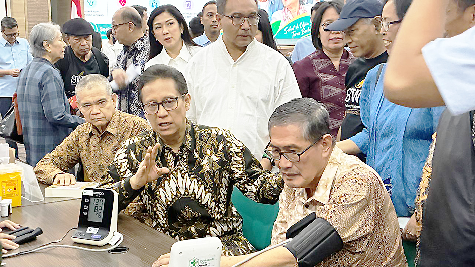 Menkomdigi Meutya Hafid Apresiasi Layanan Cek Kesehatan Gratis Wartawan Senior