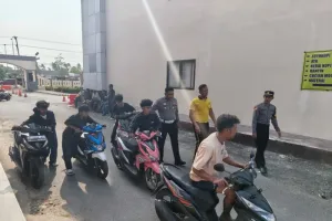 Resahkan Masyarakat, Polres Lampung Selatan Gencar Tertibkan Balapan Liar di Jalan Umum
