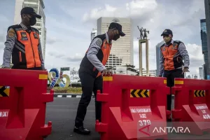 Berikut Rekayasa Lalu Lintas yang Dilakukan oleh Dishub DKI Jakarta karena Ada Unjuk Rasa