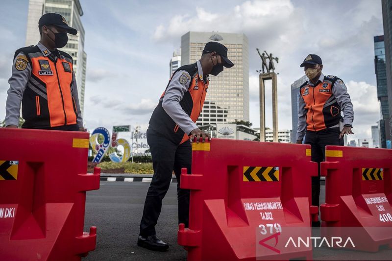 Berikut Rekayasa Lalu Lintas yang Dilakukan oleh Dishub DKI Jakarta karena Ada Unjuk Rasa