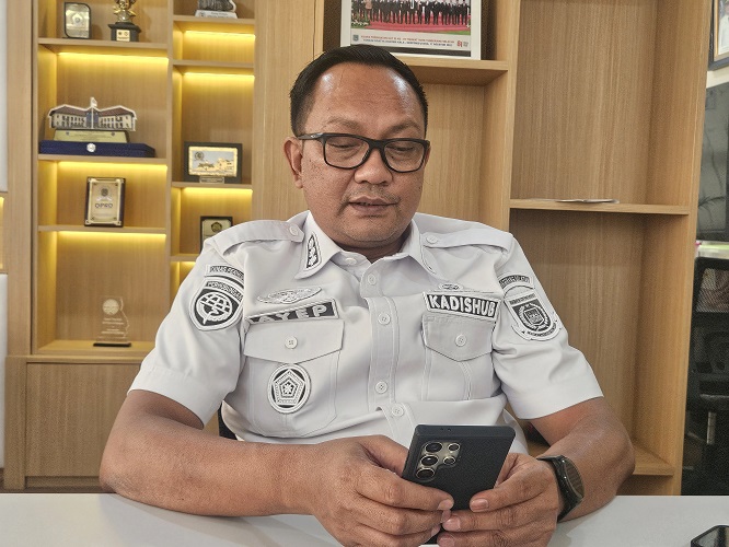 Dishub Tangsel Tindak Parkir Liar yang Kian Menjamur