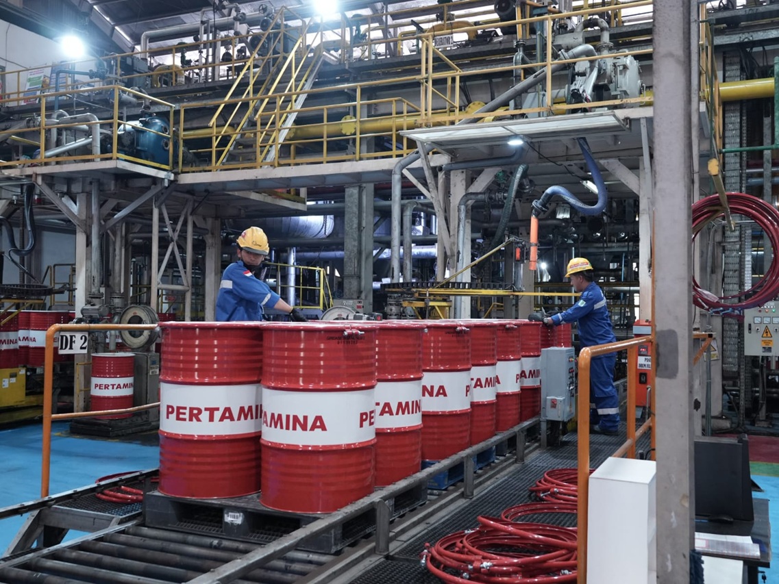 Pertamina Lubricants Perkuat Daya Saing Pelumas ke Pasar Global Lewat Otomatisasi Produksi