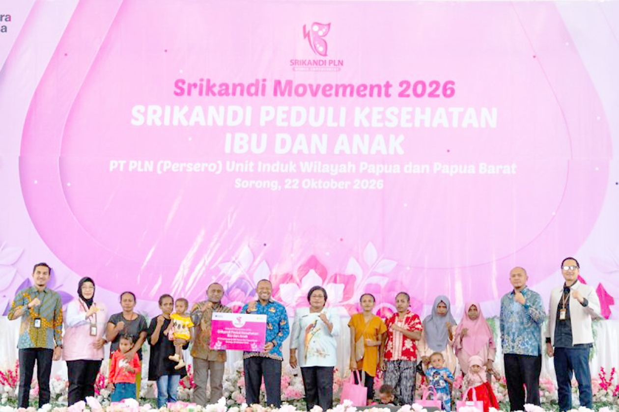PLN Papua dan Papua Barat Gelar Pemeriksaan Kesehatan Gratis dan Pembagian Paket Gizi