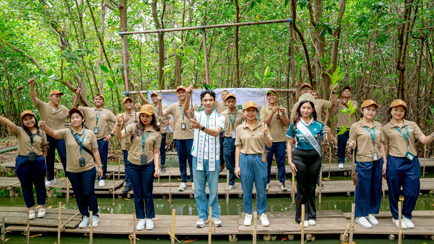 Jaga Ekosistem Pesisir, Citadines Antasari Jakarta Tanam 100 Bibit Mangrove di PIK Jakarta 