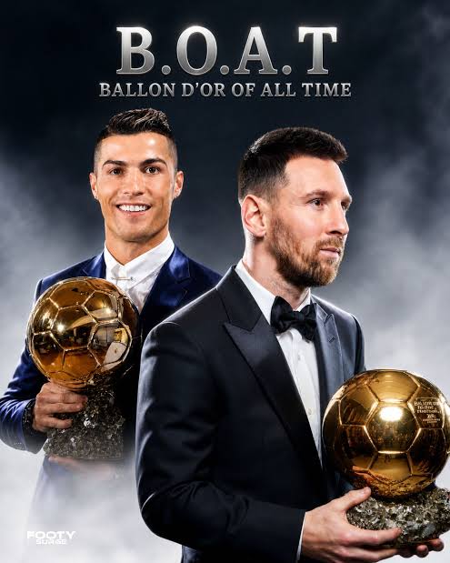 Cristiano Ronaldo Kalahkan Lionel Messi dalam Pemilihan Ballon d