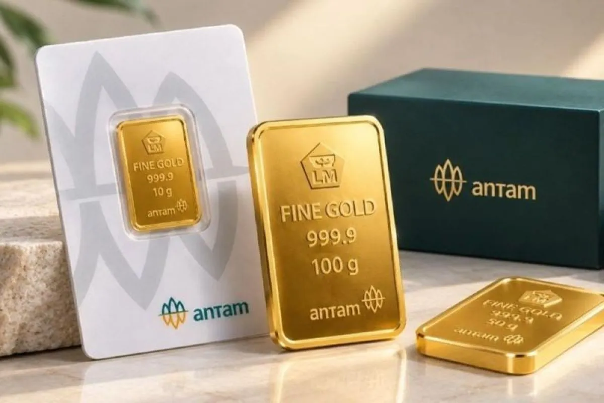 Harga Emas Antam Turun Rp11.000 Menjadi Rp2,559 Juta/Gr pada Kamis (29/10)
