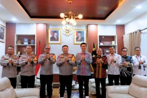 PLN Bersama Polda Sulsel Dukung Pembangunan Infrastruktur Ketenagalistrikan