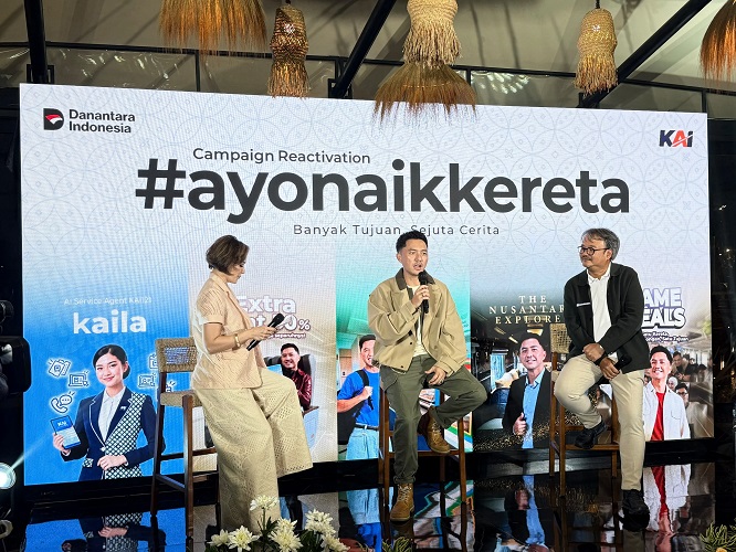PT KAI Luncurkan Kampanye "Ayo Naik Kereta"