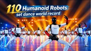 Pertunjukan Tari 110 Robot ...