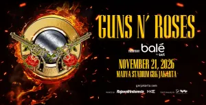 9 Dewa Gitar Bakal Tampil di Konser Guns N’ Roses Jakarta 2026, Ini Daftar Musisinya