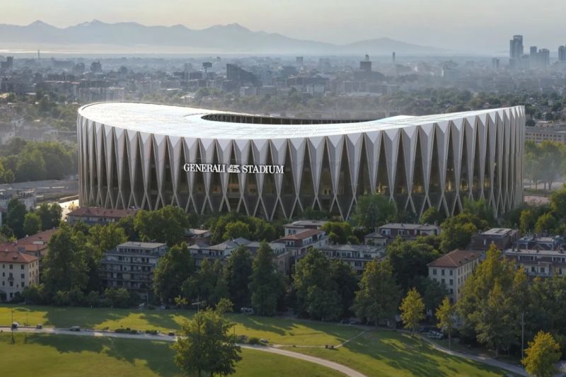 Duo Milan, Inter Milan dan AC Milan Umumkan Desain Stadion Baru