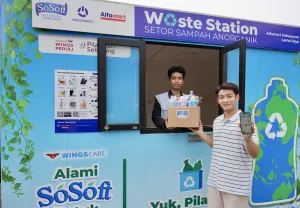 Gandeng Alfamart, SoSoft Hadirkan Waste Station Kedua di Jakarta