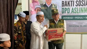 Merawat Kepedulian, Teguh Subroto dan ASLINMAS Jateng Berbagi Berkah di Darul Hasanah