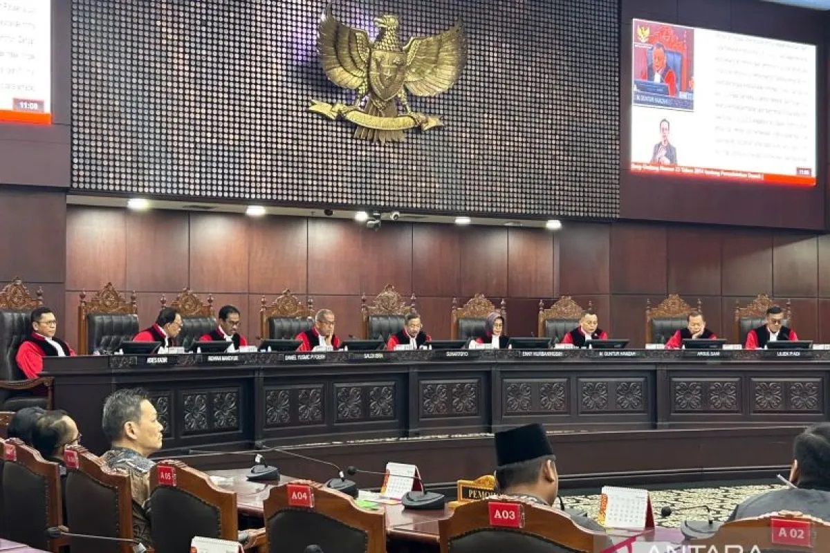 MK Tolak Uji Materiil Warga Palangkaraya Terdampak Karhutla, Dalil Tidak Berdasar