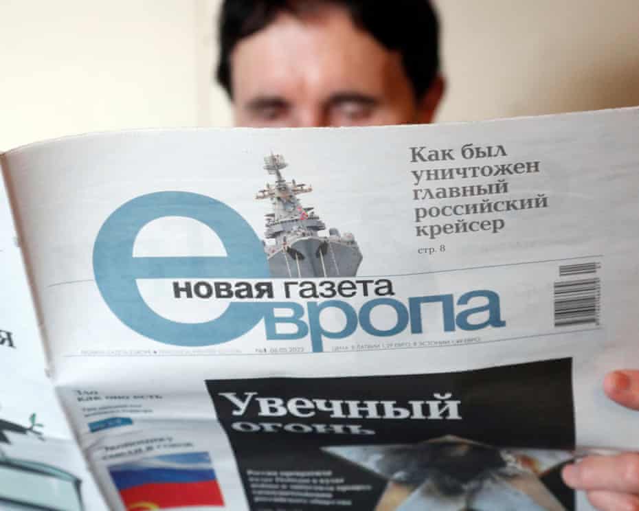 30 Tahun Bertahan, Surat Kabar Independen Russia Novaya G...