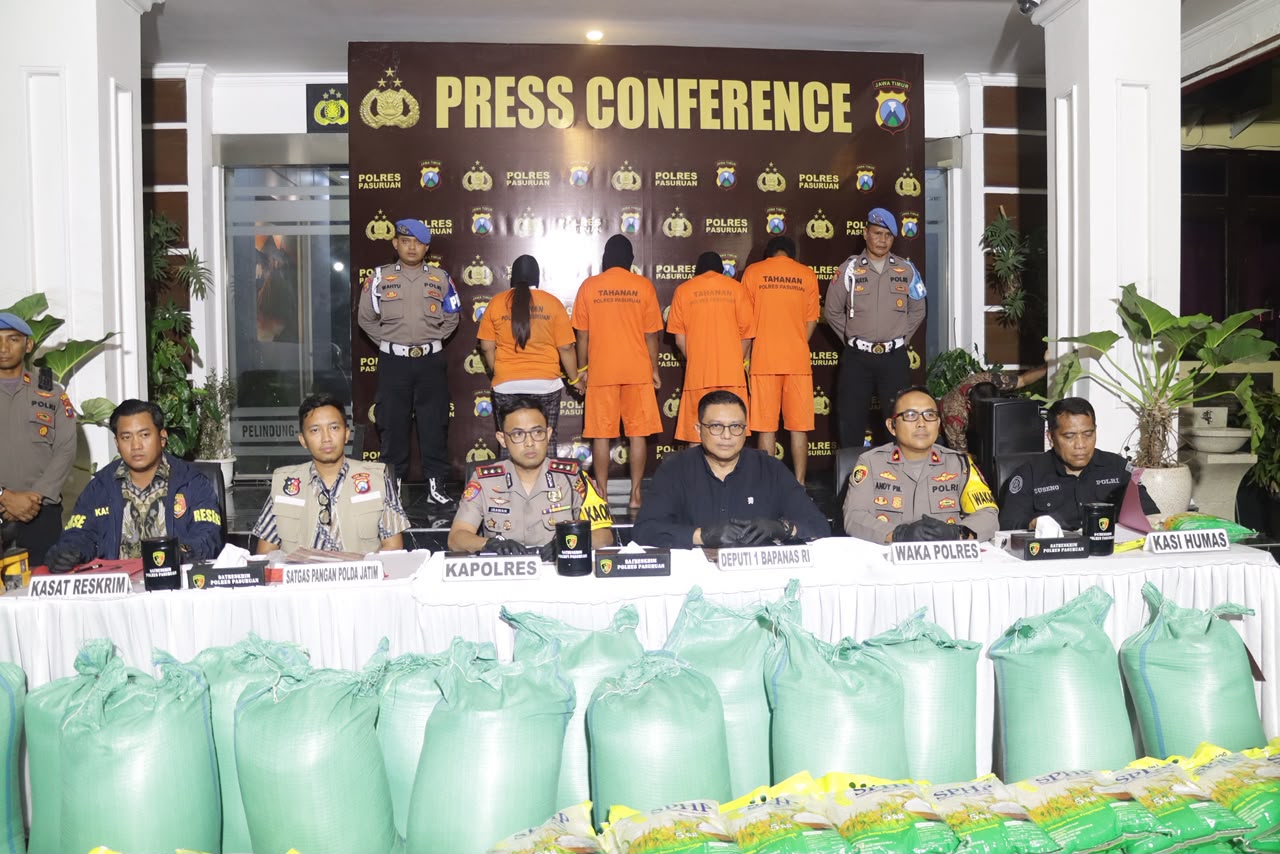Bongkar Penyimpangan 20 Ton Beras SPHP di Pasuruan, Mentan/Kepala Bapanas Amran: Tindak Tegas!