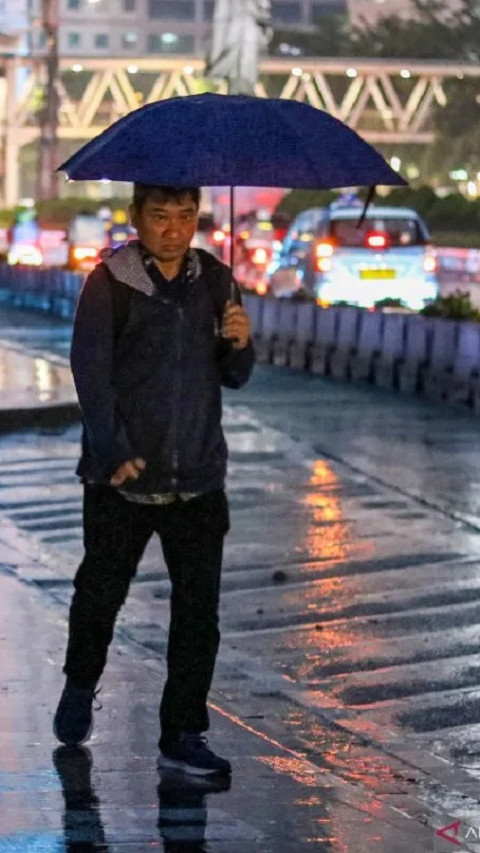 Cuaca Jakarta Hari Ini Diprakirakan Hujan Ringan 