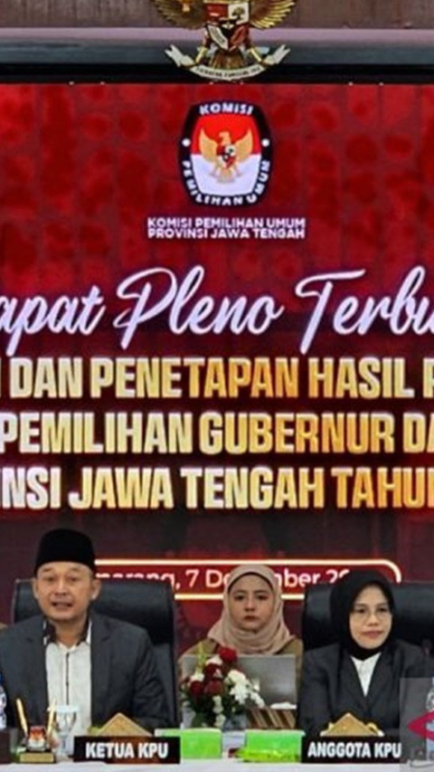 Hari Ini, KPU Jateng Gelar Rekapitulasi Suara Hasil Pilgub 2024