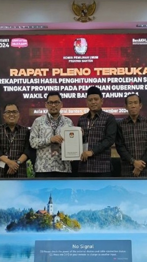 Kandidat Pilkada Bantem Diminta Legawa Atas Hasil Rekapitulasi Suara