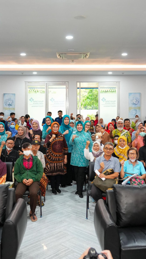 Ketum TP PKK Dorong Bakti Kesehatan Operasi Katarak Gratis Bisa Dilaksanakan di Seluruh Indonesia