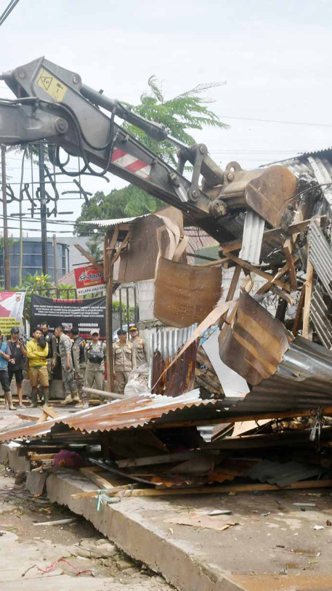 Pembongkaran Kios Pedagang