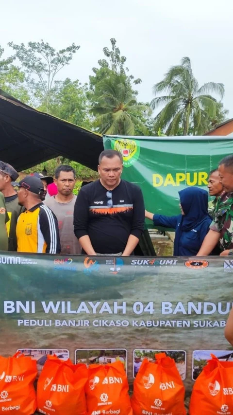 BNI Bergerak Cepat Salurkan Bantuan bagi Korban Bencana Sukabumi