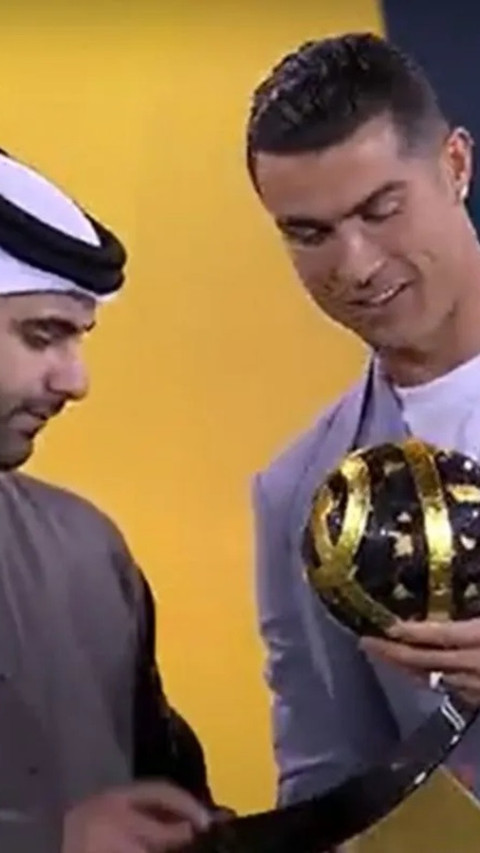 Ronaldo Raih Globe Soccer Award sebagai Top Scorer Sepanjang Sejarah