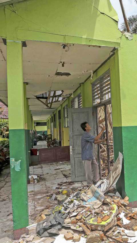 Bangunan Sekolah Rusak Parah