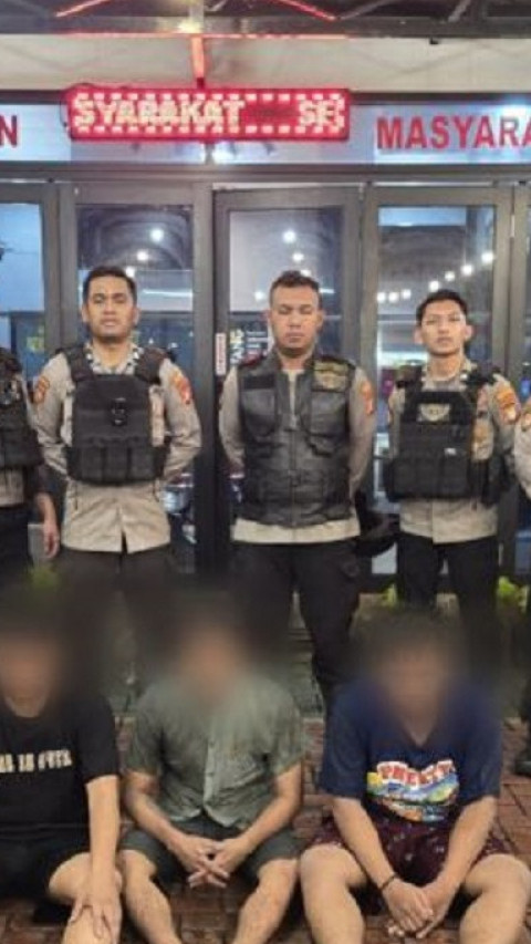 Polisi Mengamankan Para Remaja yang Hendak Tawuran di Jakarta Barat