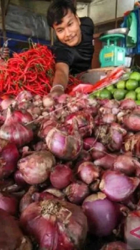 Harga Pangan Senin 17 Februari: Bawang Merah Rp33.250/Kg, Cabai Rawit Rp54.250/Kg