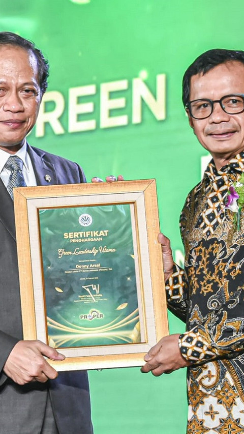 SIG Terima Penghargaan 2 Green Leadership, 3 PROPER Emas, dan 5 PROPER Hijau dari KLH