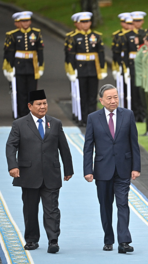 Presiden Prabowo terima kunjungan Sekjen Partai Komunis Vietnam