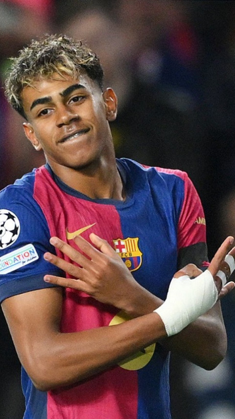 Lamine Yamal Ukir Sejarah Jadi Pemain Termuda Cetak Gol dan Assist di Liga Champions UEFA