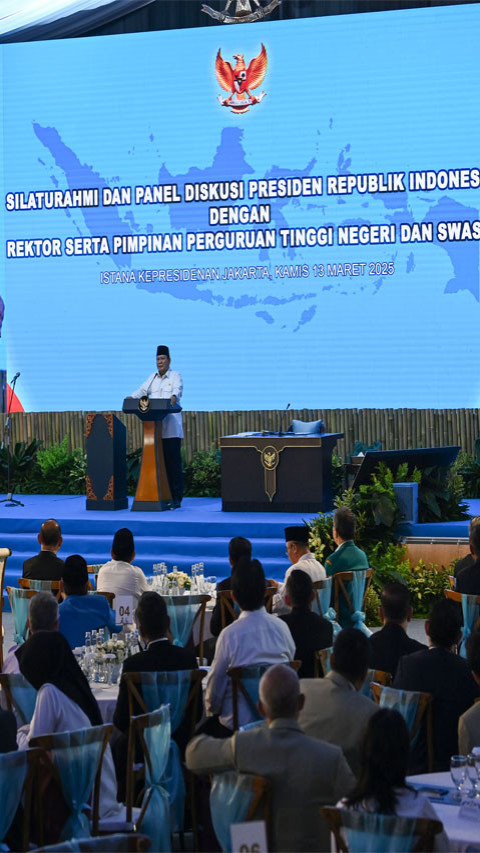 Pertemuan Presiden dengan para rektor