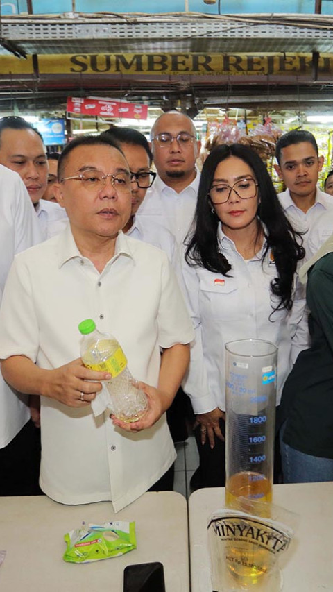 Ketua DPR Pimpin Komisi VI Sidak Minyak Goreng