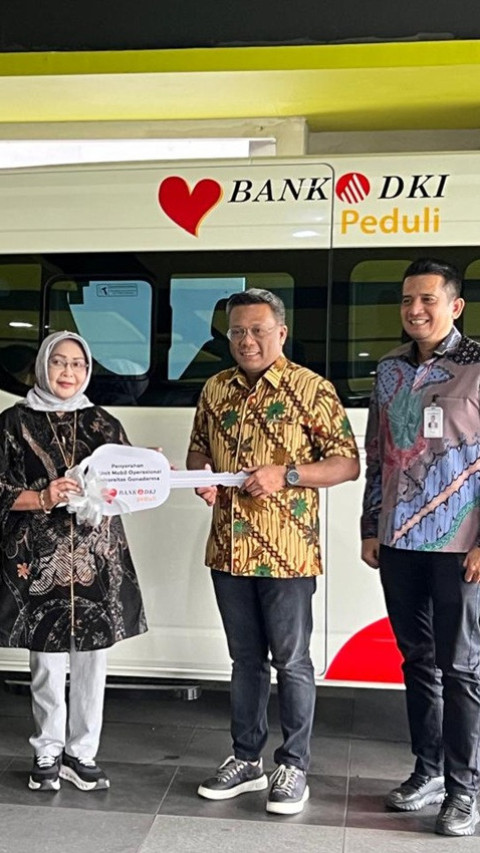 Peduli Pendidikan, Bank DKI Berikan Satu Unit Mobil Operasional ke Universitas Gunadarma