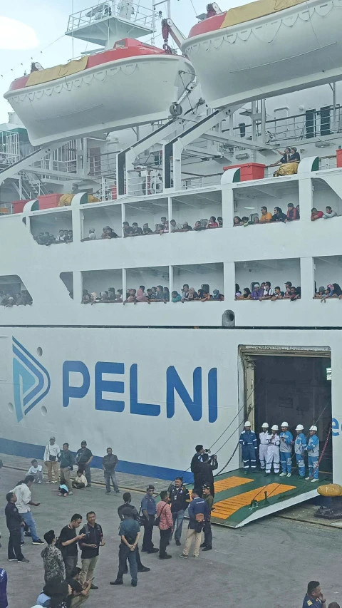 Pelabuhan Tanjung Priok Mulai dipadati Pemudik