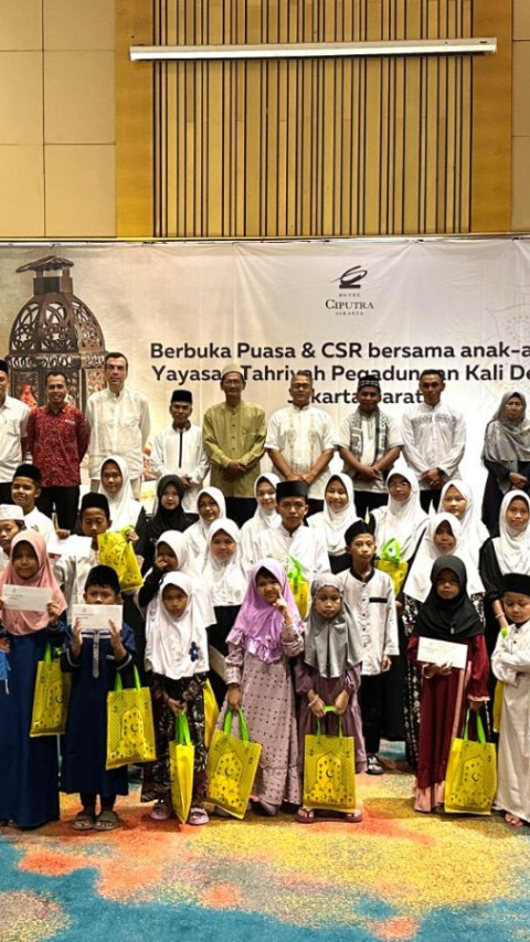 Hotel Ciputra Jakarta Berbagi Kebahagiaan Bulan Ramadan Lewat Buka Puasa Bersama Yayasan Tahriyah