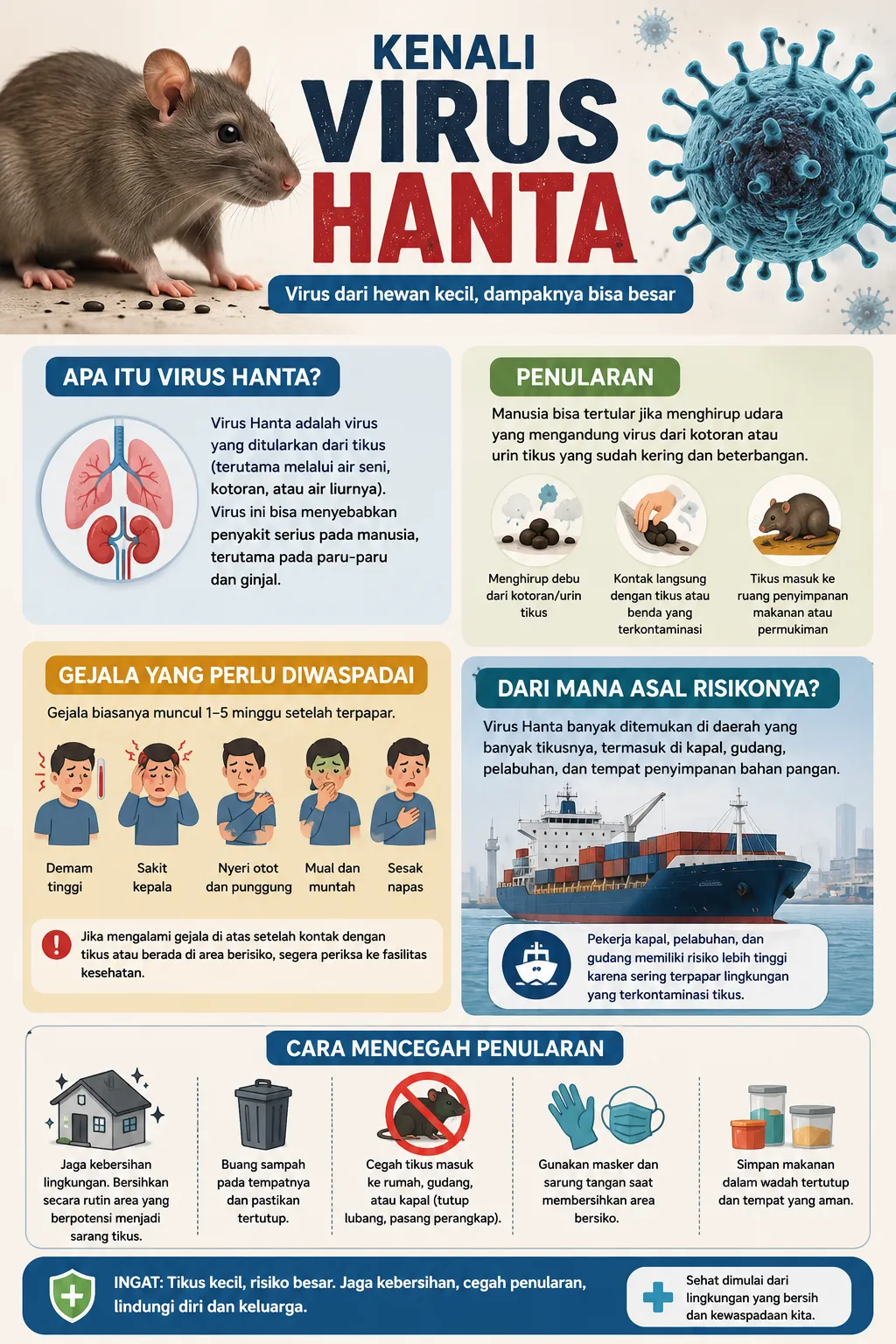 Apa Itu Virus Hanta (Hantavirus)
